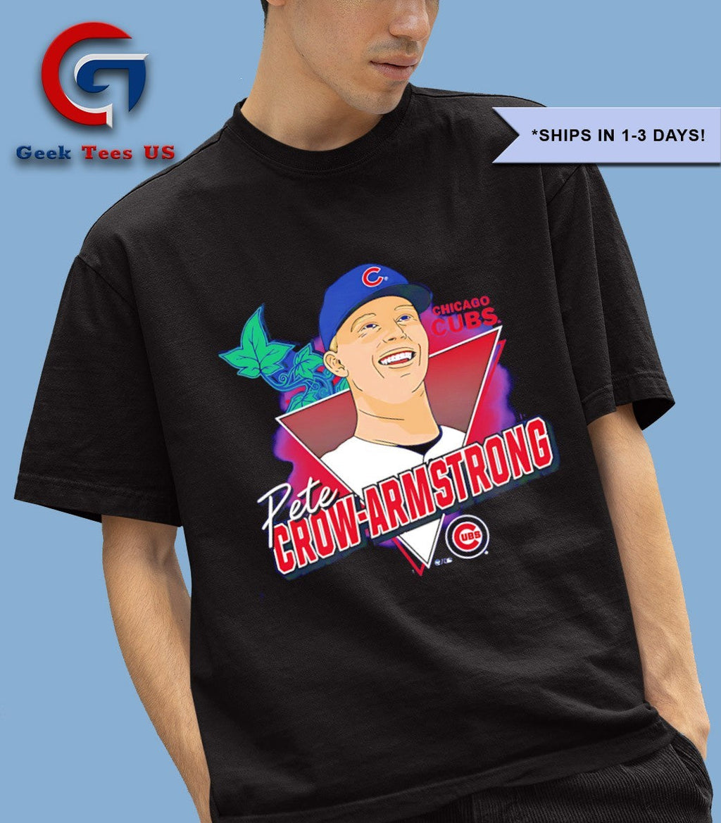 Pete Crow-Armstrong big head Chicago Cubs baseball player 2025 signature shirt