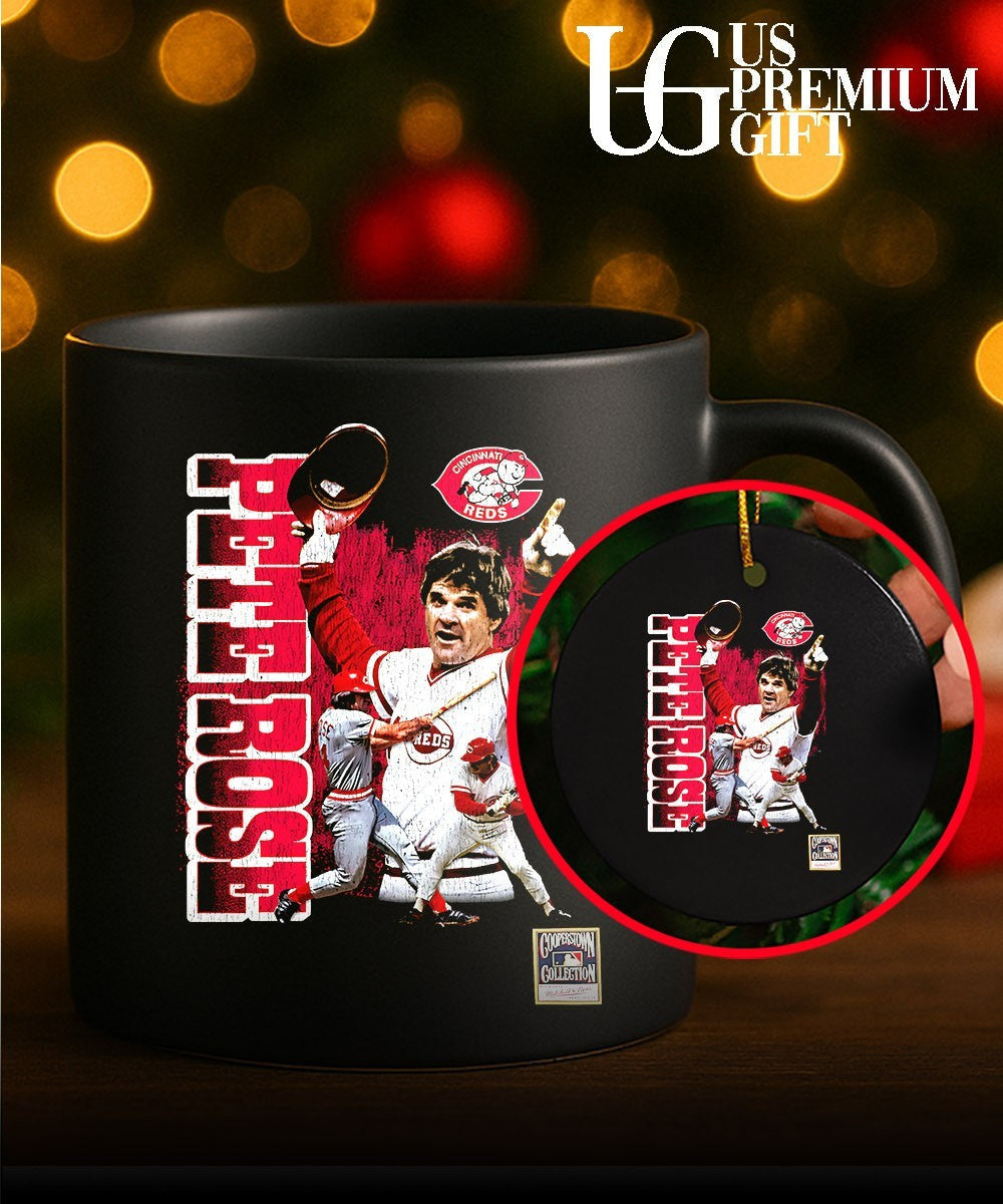Pete Rose Cincinnati Reds Legendary Collage Player graphic shirt