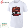 Peter D Lamba Mouth Design Graphic shirt