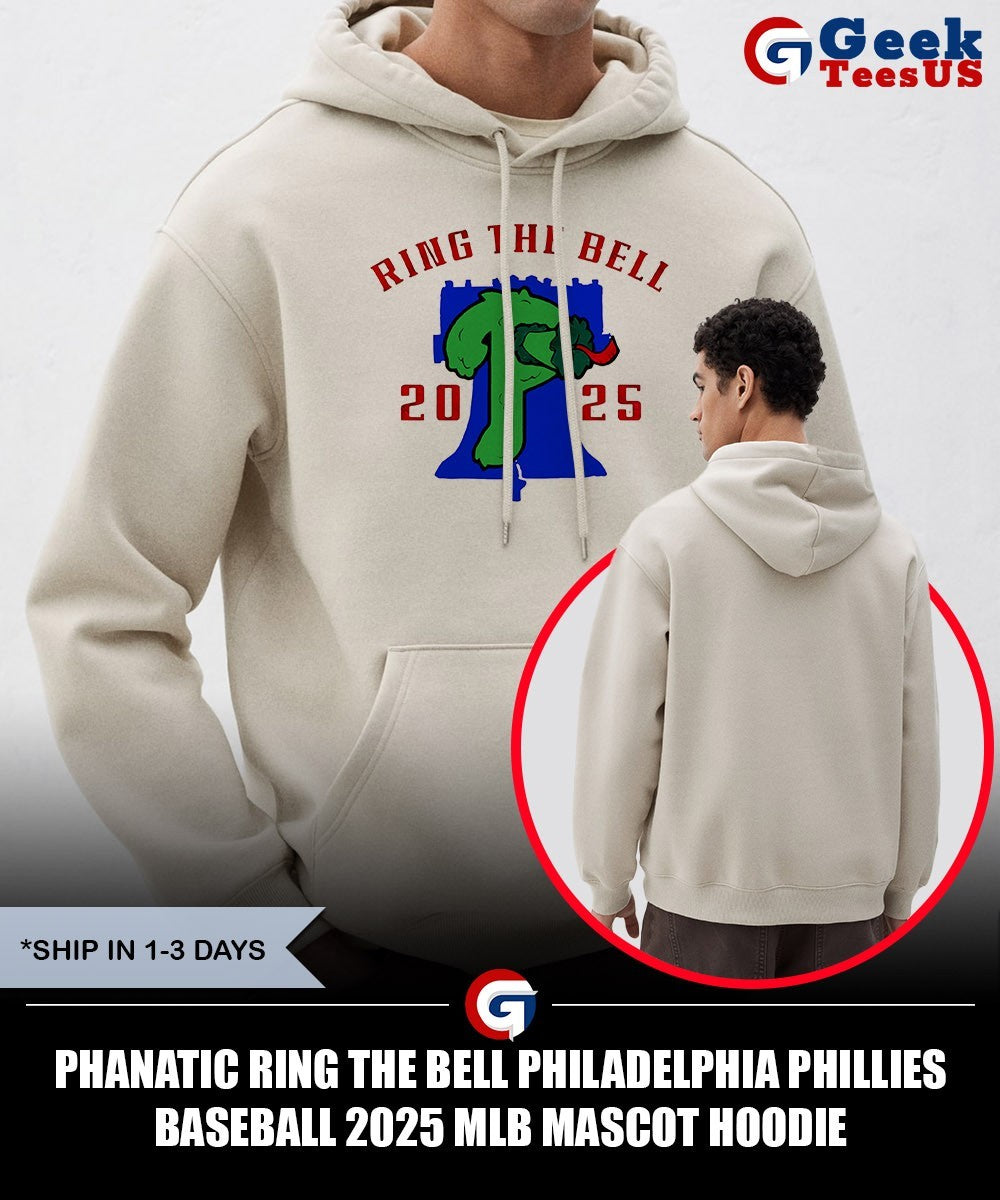 Phanatic Ring The Bell Philadelphia Phillies Baseball 2025 MLB mascot shirt
