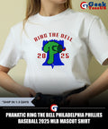 Phanatic Ring The Bell Philadelphia Phillies Baseball 2025 MLB mascot shirt