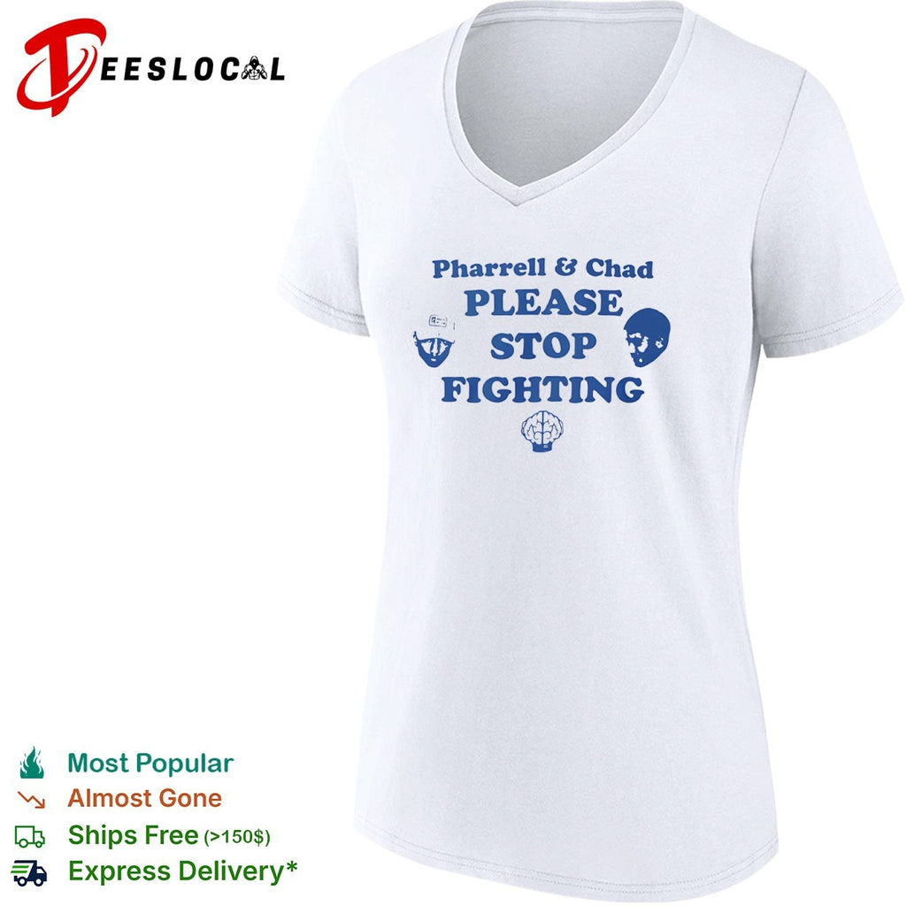 Pharrell and Chad Please Stop Fighting The Neptunes shirt