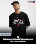 Philadelphia Phillies 2025 Defend October MLB Postseason shirt