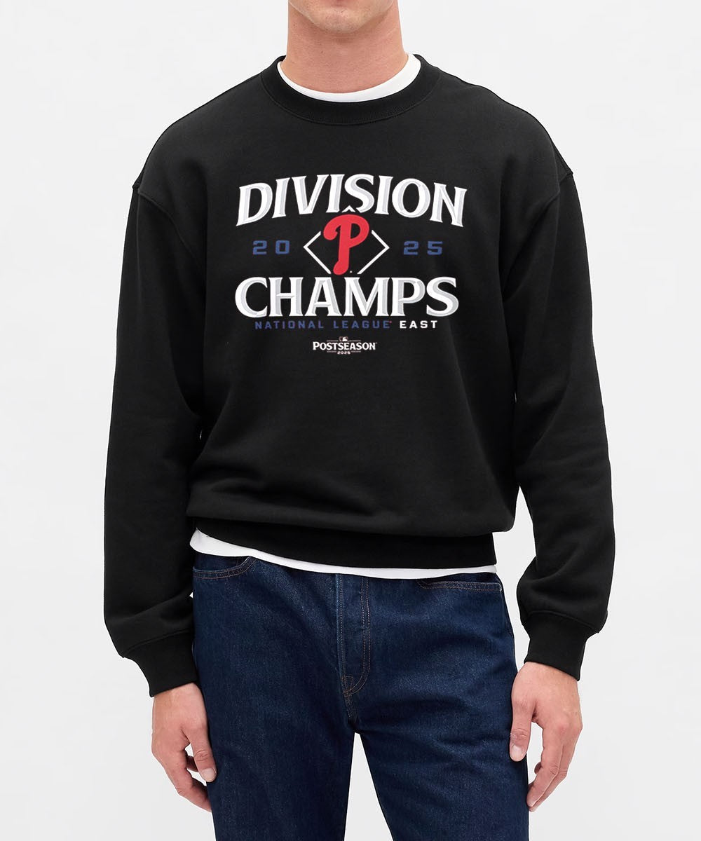 Philadelphia Phillies 2025 NL East Division Champions Locker Room shirt