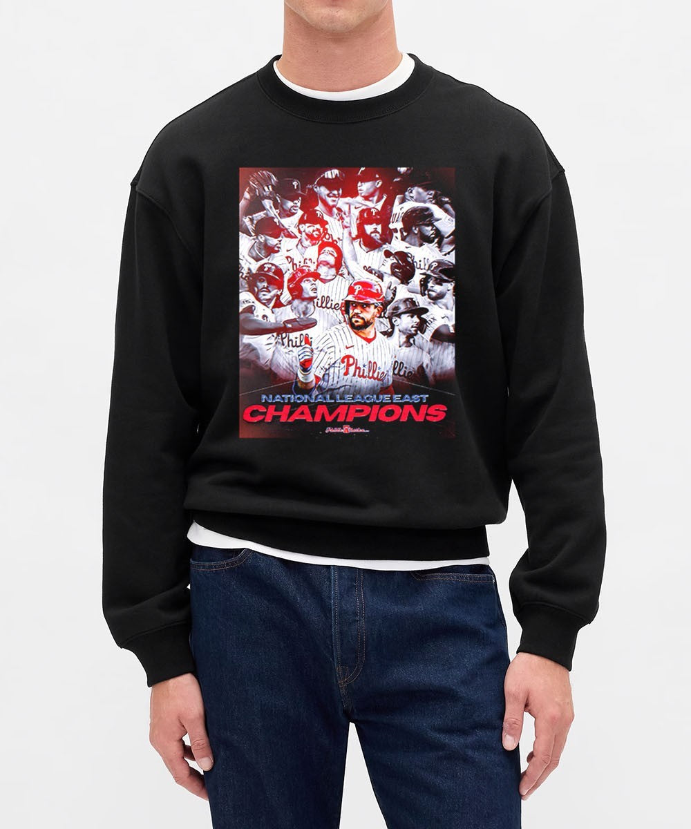 Philadelphia Phillies Back to Back National League East champions 2025 poster shirt
