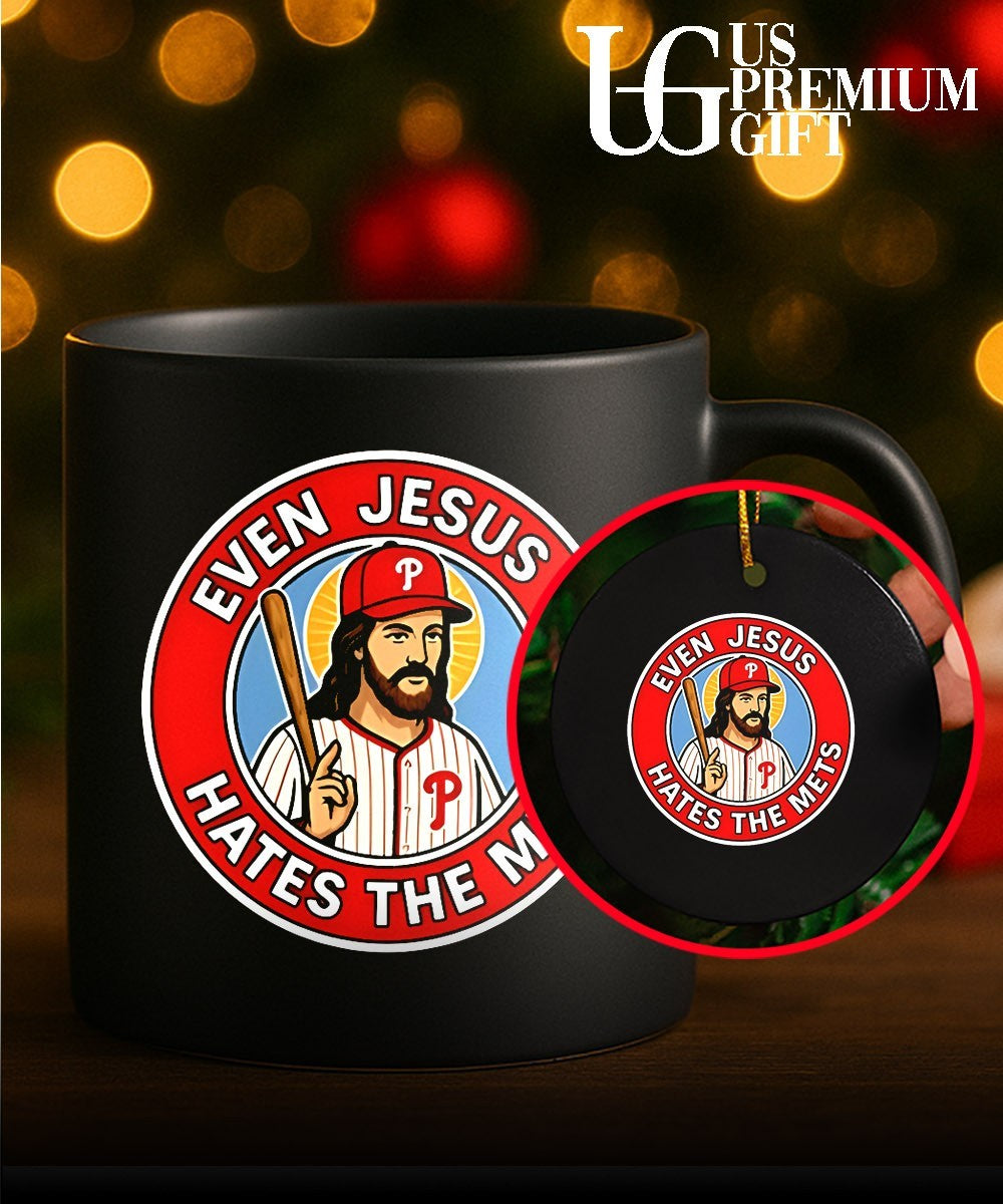 Philadelphia Phillies Even Jesus Hates The Mets logo shirt