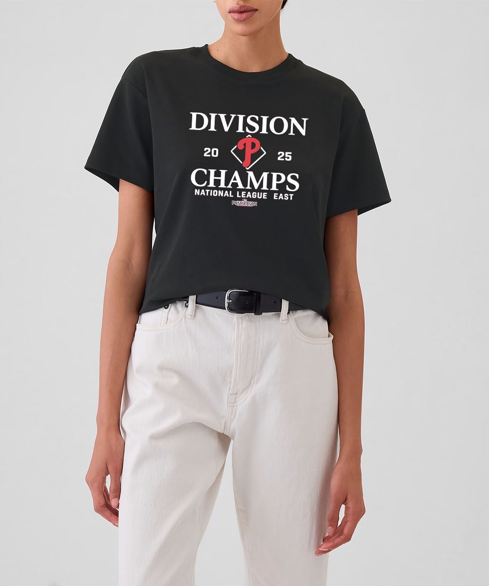 Philadelphia Phillies National League East Division Champions 2025 Postseason shirt