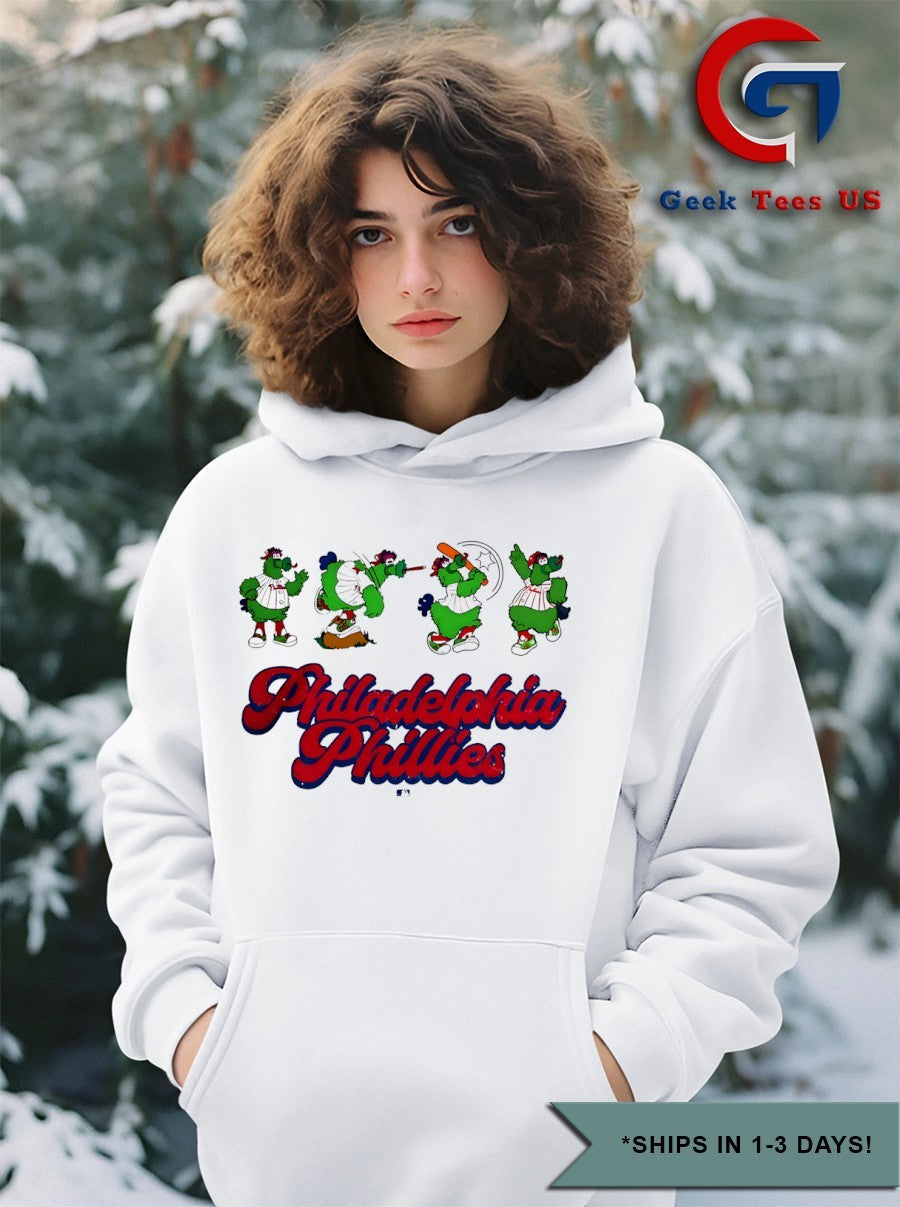 Philadelphia Phillies Phillie Phanatic mascot shirt