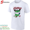 Philadelphia Phillies The Phillie Phanatic Rocky Balboa Philadelphia Museum shirt