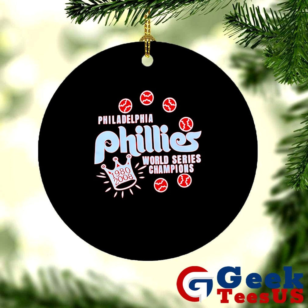 Philadelphia Phillies World Series Champions 1980-2008 shirt