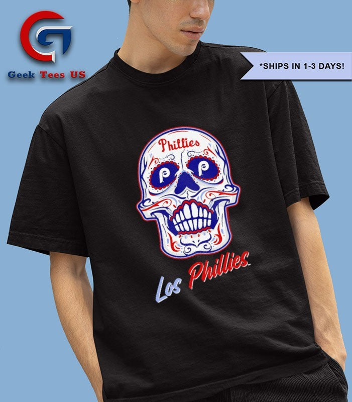 Philadelphia Phillies X Sugar Skull Los Phillies shirt