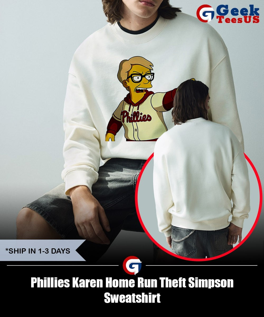 Phillies Karen Home Run Theft Simpson shirt
