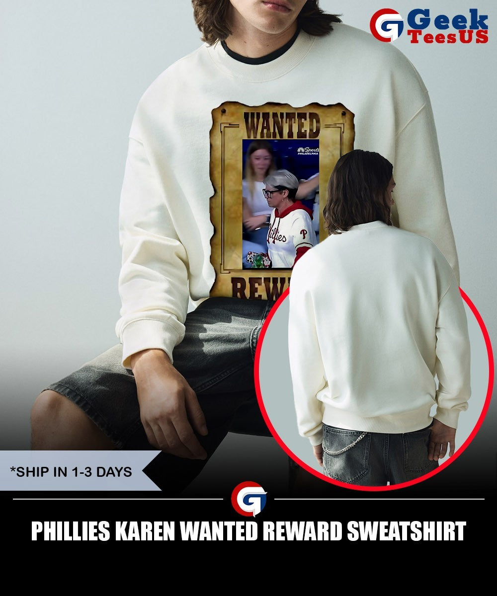 Phillies Karen Wanted Reward shirt