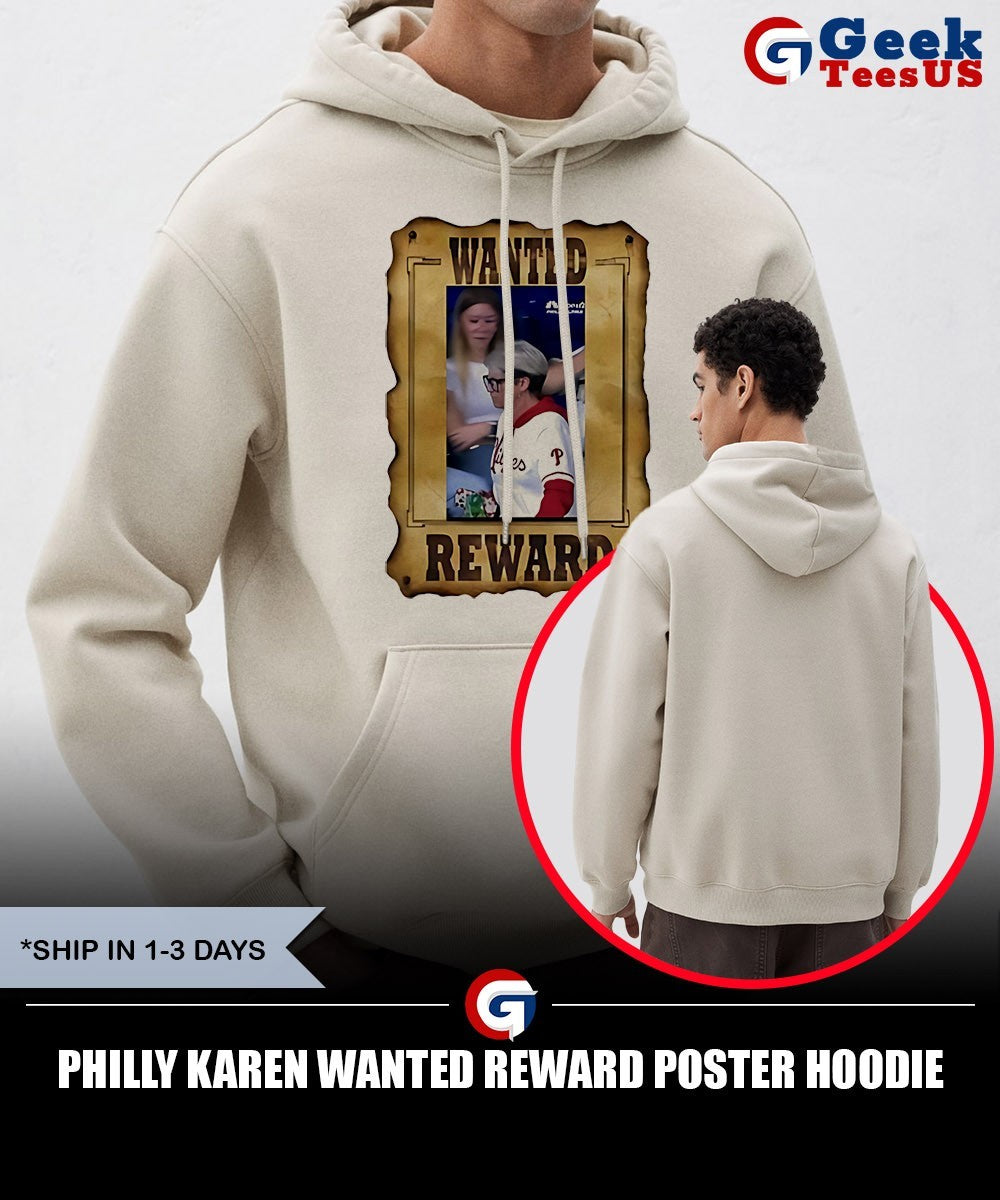 Philly Karen Wanted Reward Poster shirt