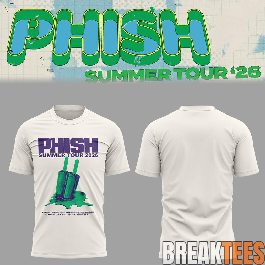 Phish Summer Tour 2026 White Edition Shirt