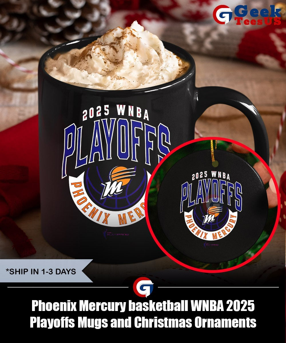 Phoenix Mercury basketball WNBA 2025 Playoffs shirt