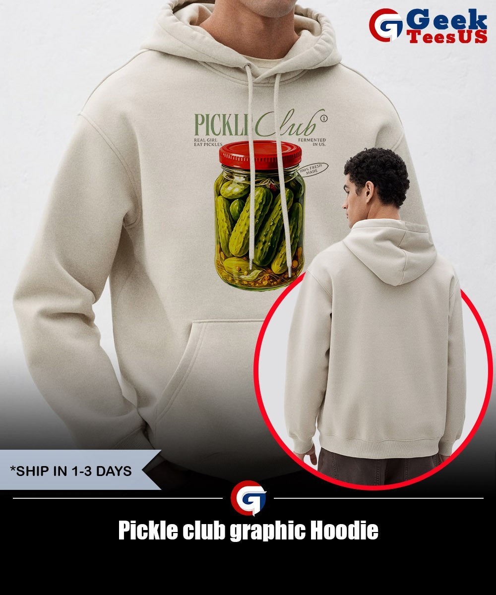 Pickle club graphic shirt
