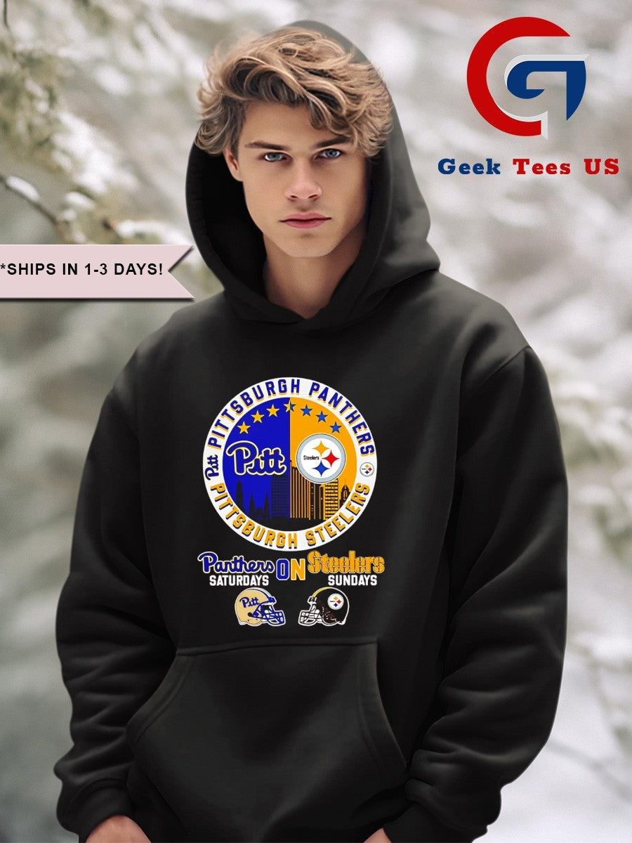Pitt On Saturdays Steelers On Sundays shirt