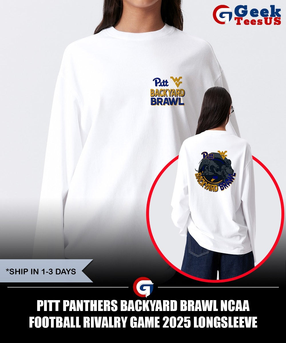 Pitt Panthers Backyard Brawl NCAA Football Rivalry Game 2025 shirt