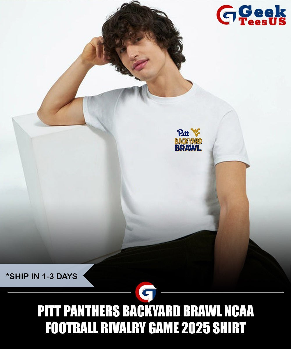 Pitt Panthers Backyard Brawl NCAA Football Rivalry Game 2025 shirt