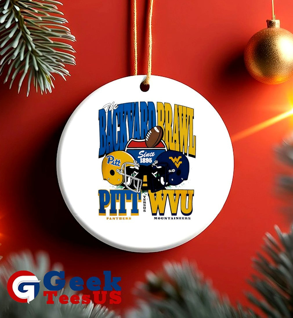Pitt Panthers vs West Virginia Mountaineers Backyard Brawl College Football since 1895 shirt