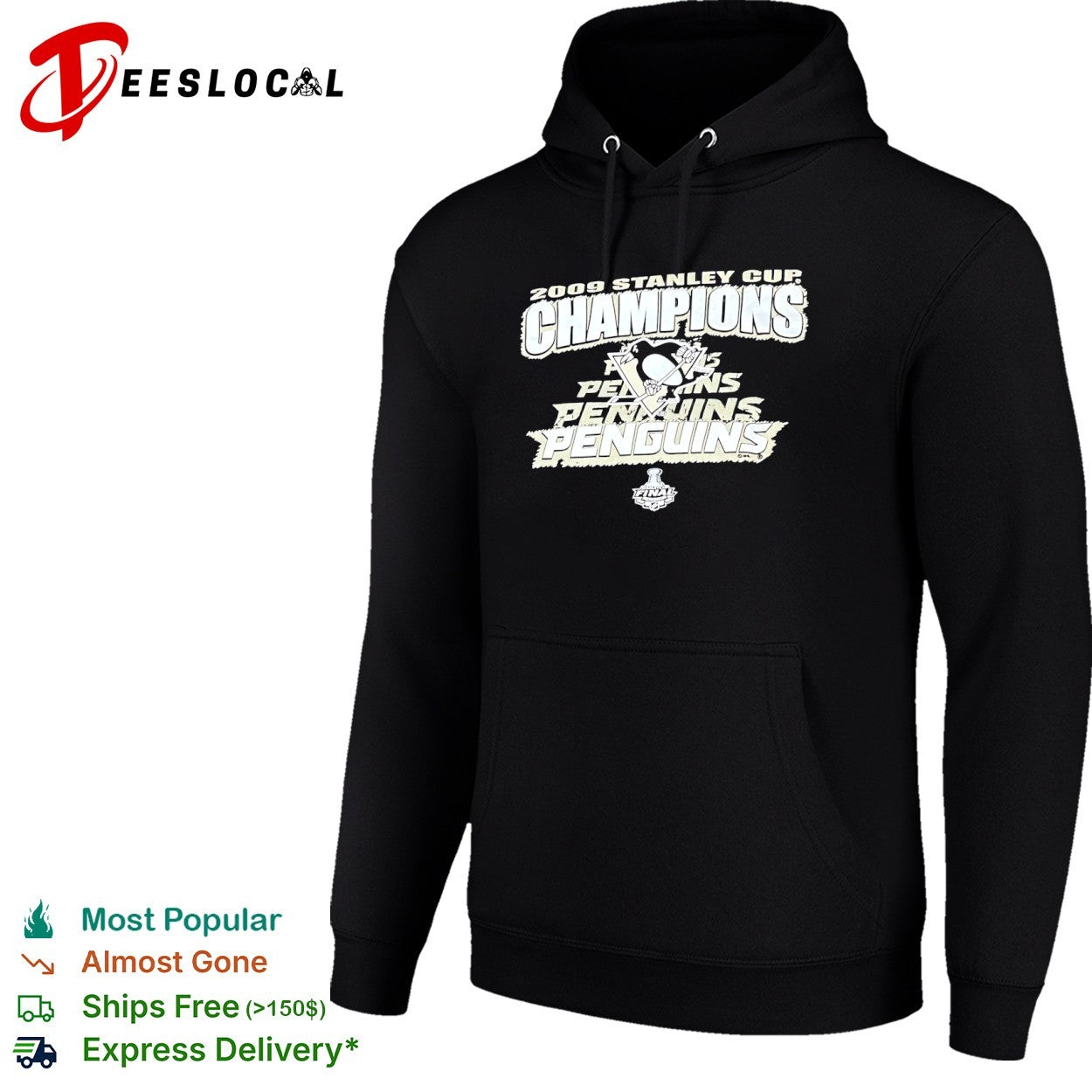 Pittsburgh Penguins 2009 Stanley Cup Champions shirt