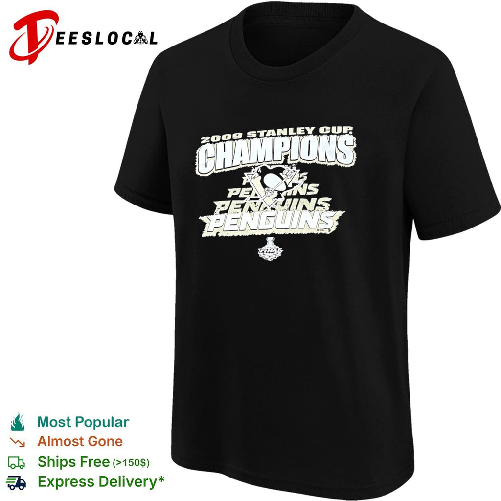 Pittsburgh Penguins 2009 Stanley Cup Champions shirt