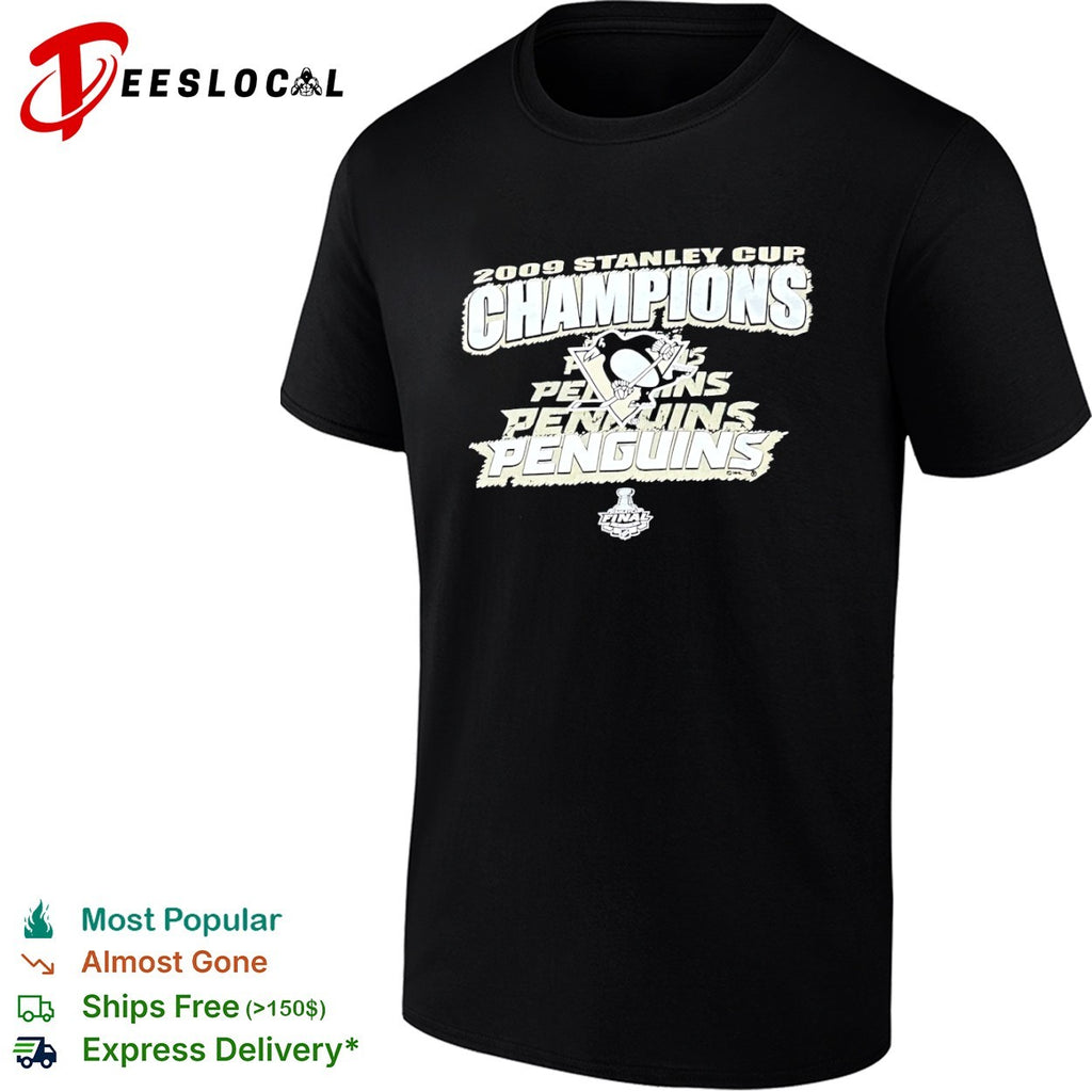 Pittsburgh Penguins 2009 Stanley Cup Champions shirt