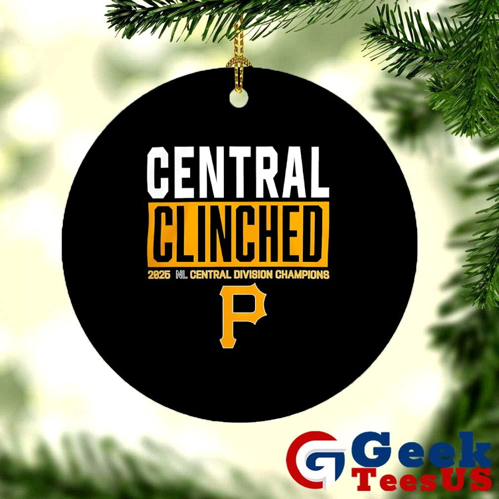 Pittsburgh Pirates 2025 NL Central Division Champions Clinched shirt