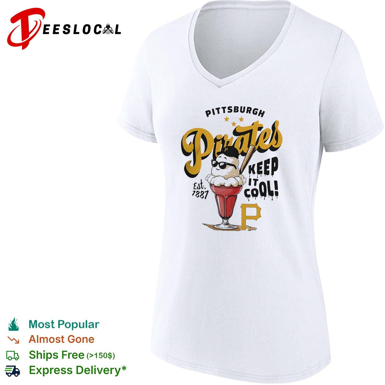 Pittsburgh Pirates Keep It Cool Ice Cream Sundae shirt