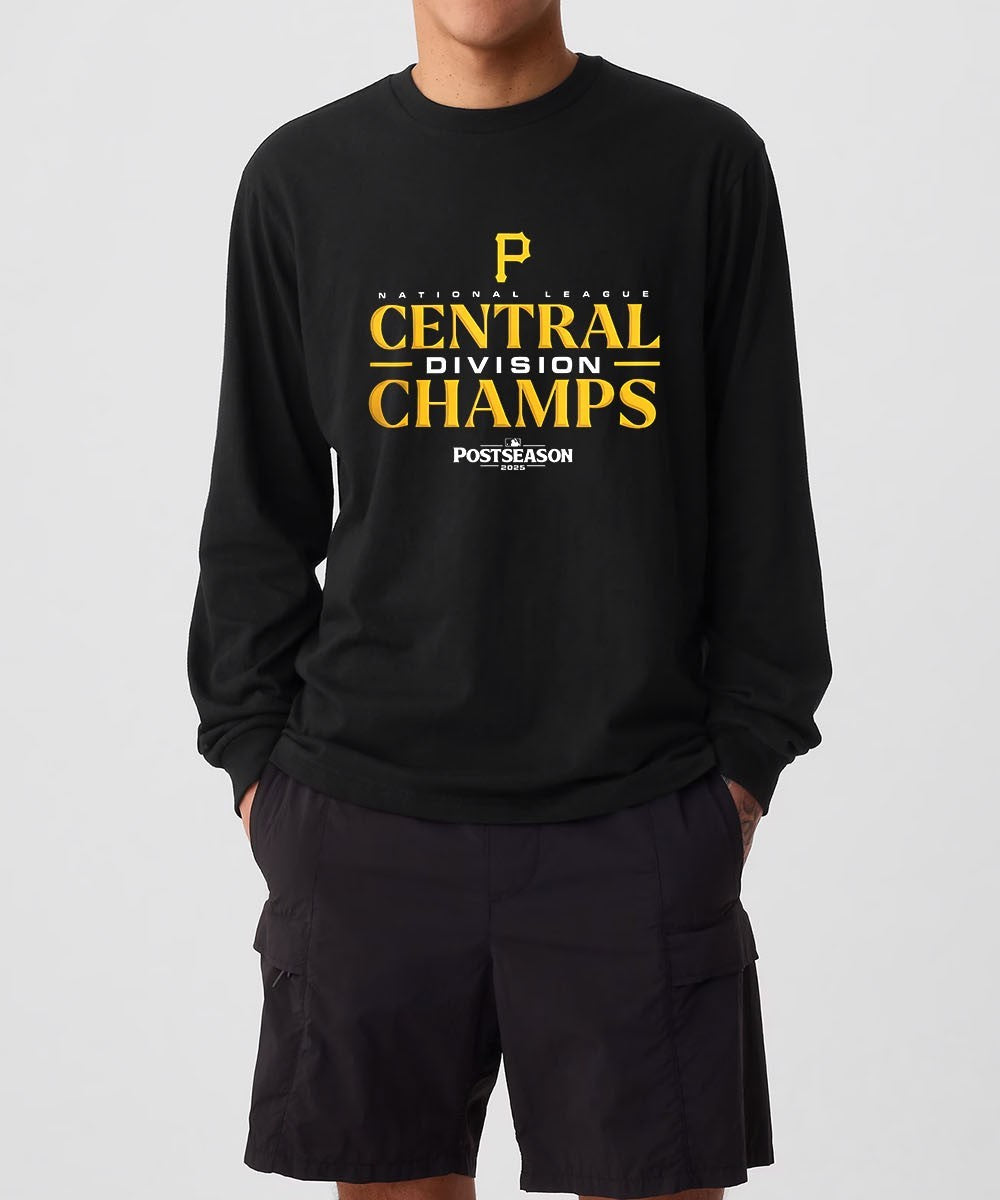 Pittsburgh Pirates MLB Playoffs Central Division Champions Postseason 2025 shirt