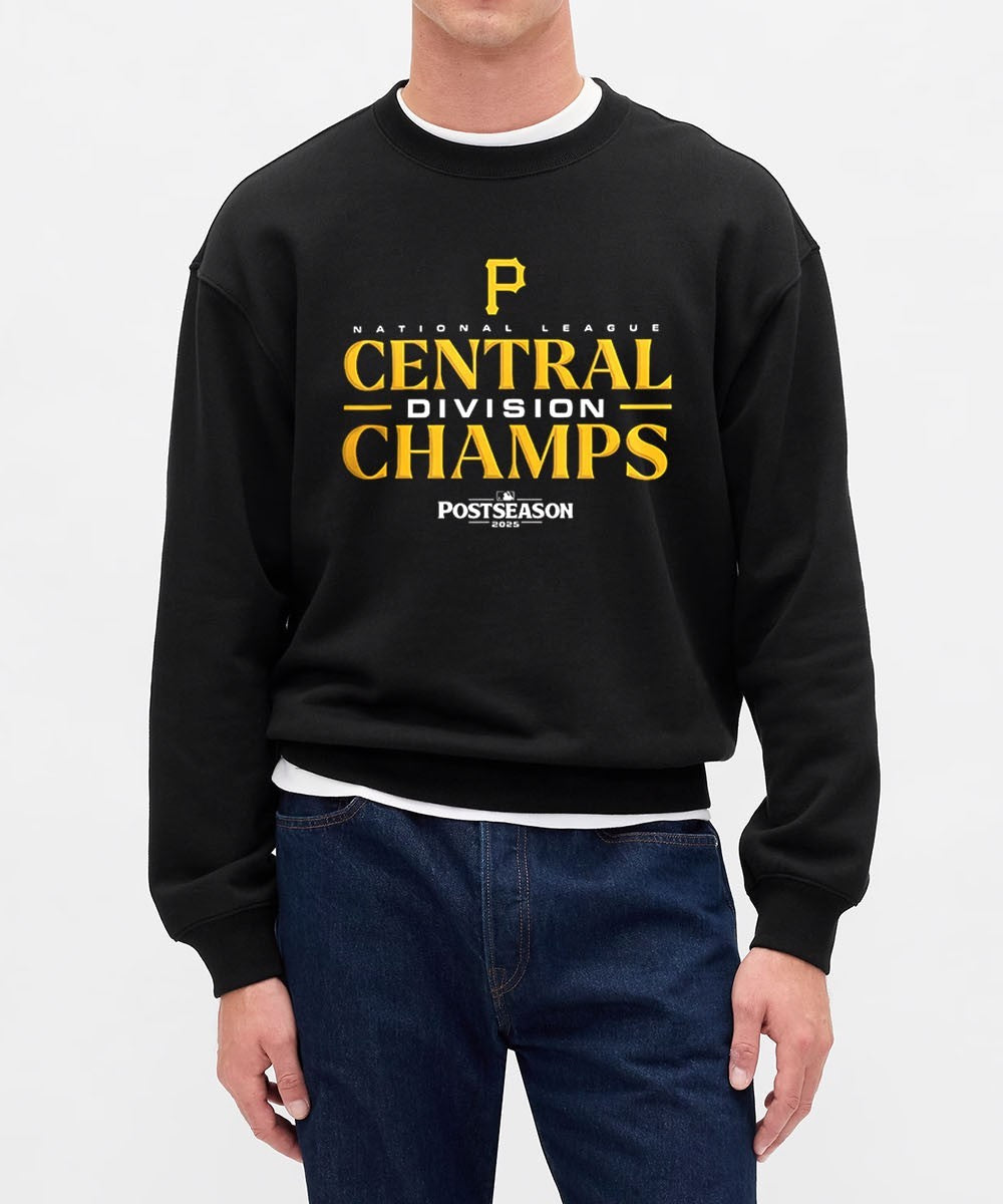 Pittsburgh Pirates MLB Playoffs Central Division Champions Postseason 2025 shirt