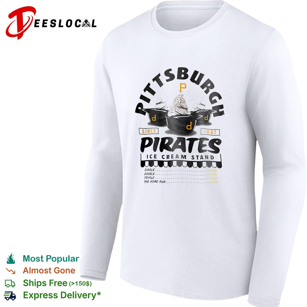 Pittsburgh Pirates Since 1887 Ice Cream Stand shirt