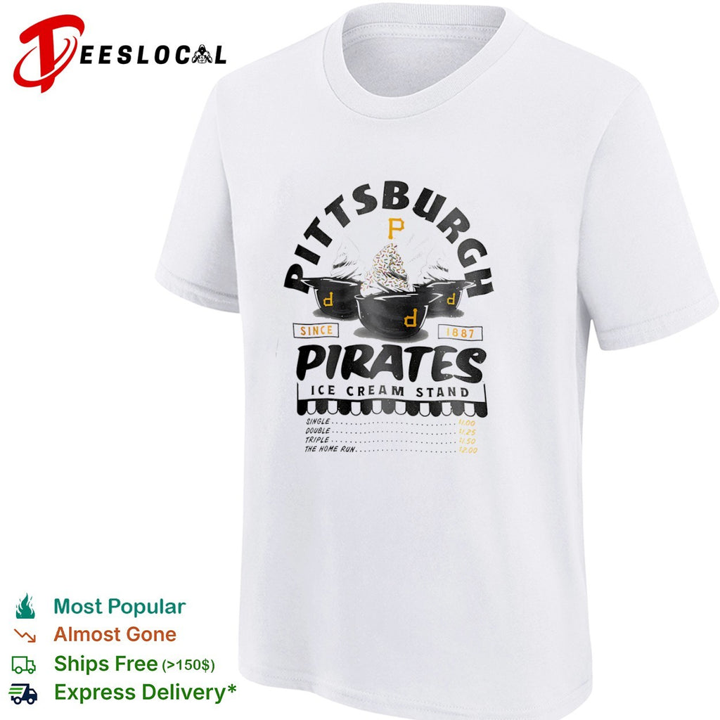 Pittsburgh Pirates Since 1887 Ice Cream Stand shirt