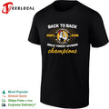 Pittsburgh Riveters SC Back To Back Green Forest Champs shirt