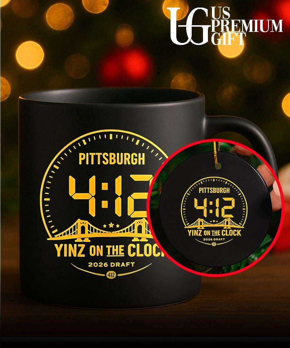 Pittsburgh Steel Football 4 12 Yinz On The Clock 2026 Draft Game Day shirt