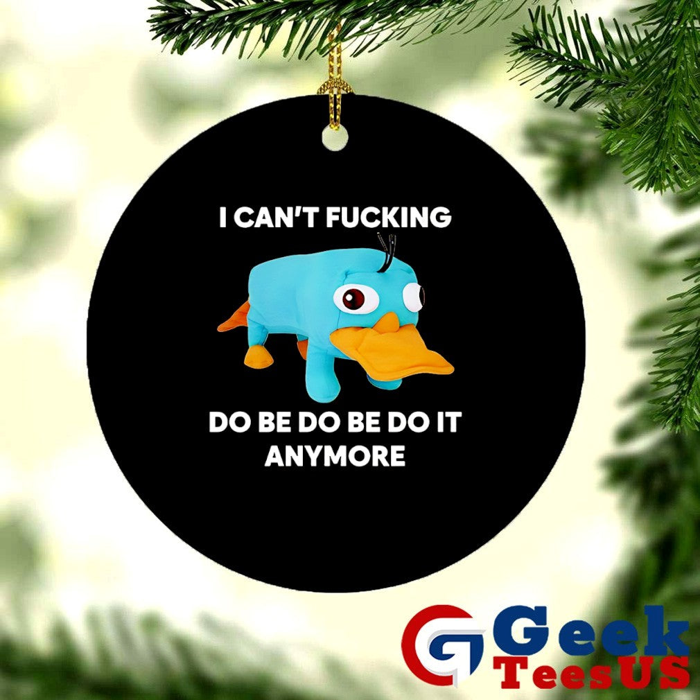 Platypus I can’t fucking do be do be do it anymore shirt