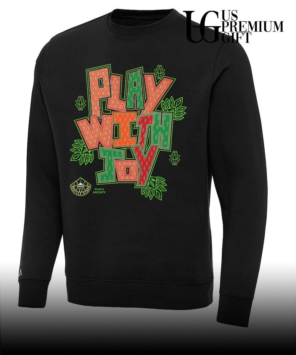 Playa Society Play With Joy AANHPI Seattle Storm WNBA shirt