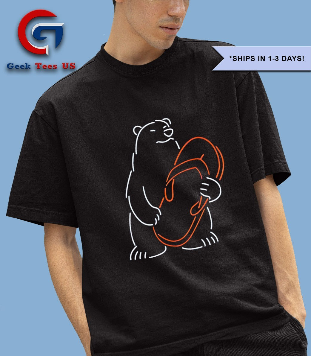 Polar Chancla Power Pete Alonso Polar Bear shirt