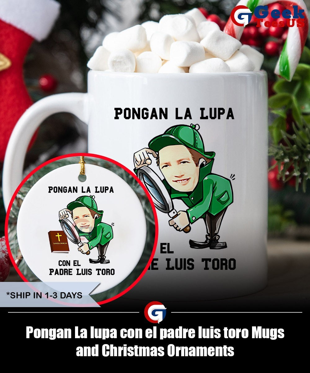 Pongan La lupa con el padre luis toro shirt