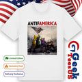 Portland Frog Antifamerica comic shirt