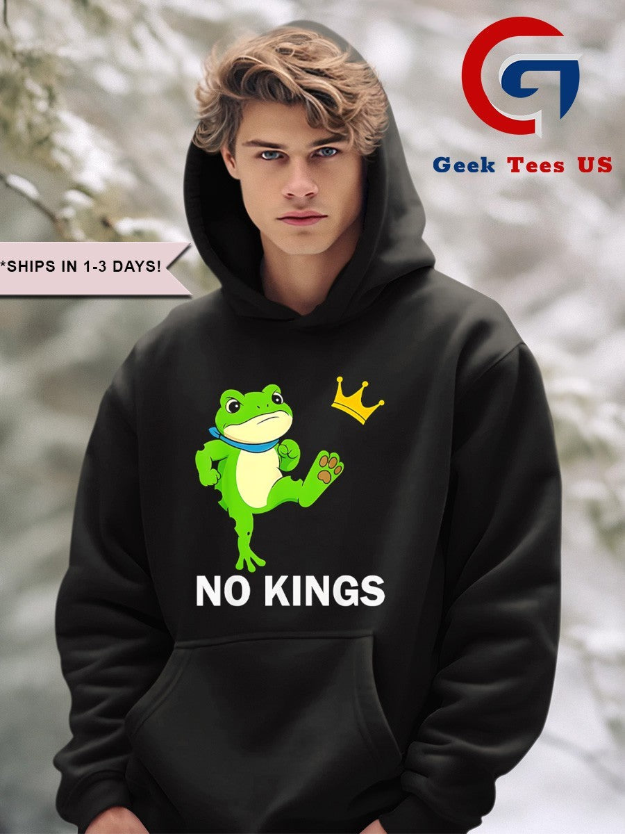 Portland Frog Protest kick out no kings shirt