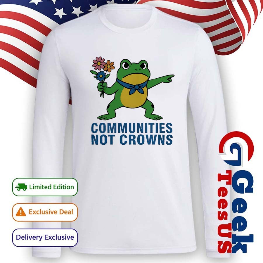 Portland frog communities not crowns shirt