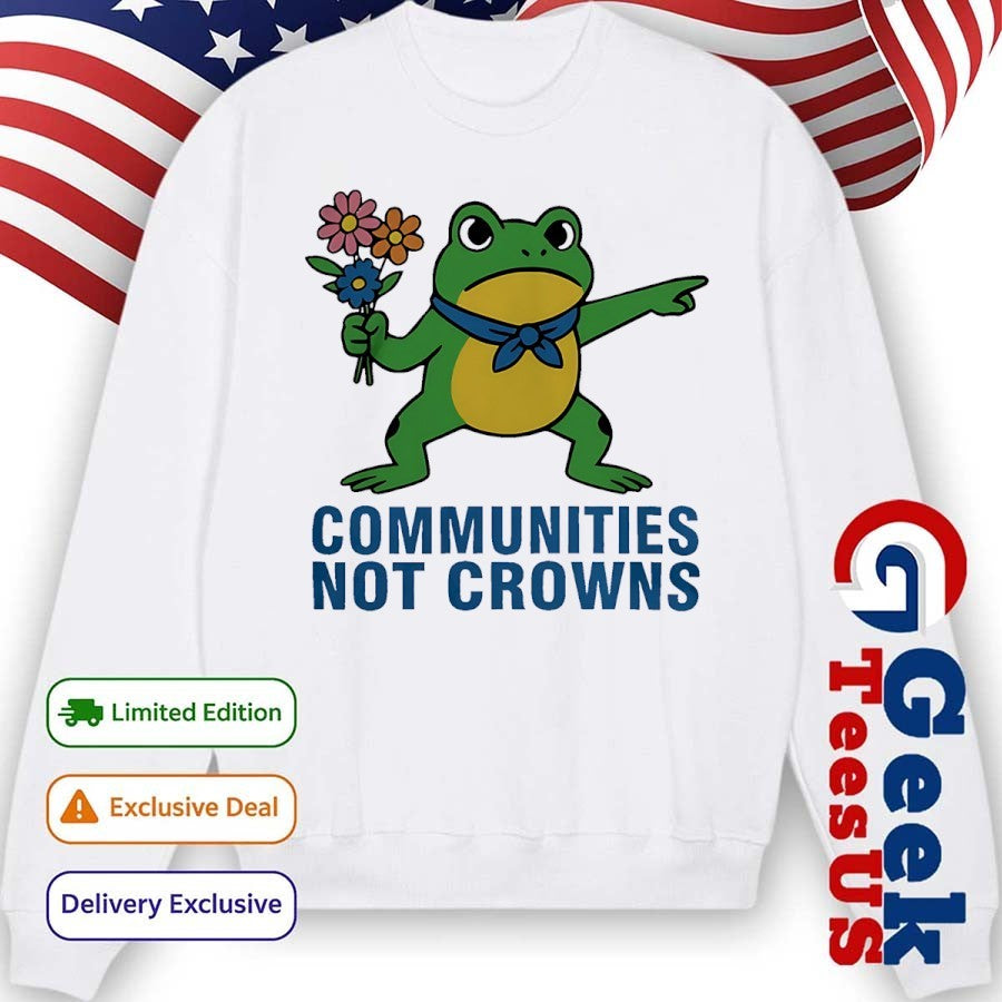 Portland frog communities not crowns shirt