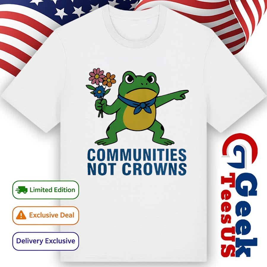 Portland frog communities not crowns shirt