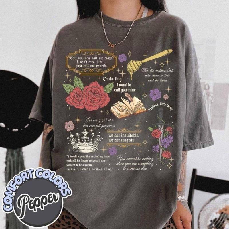 Powerless Bookish Bookish T-Shirt For Fan, Kai Azer I Love You TShirt, Fearless Fan Shirt, Gift for Bookworms, Romantic Quotes