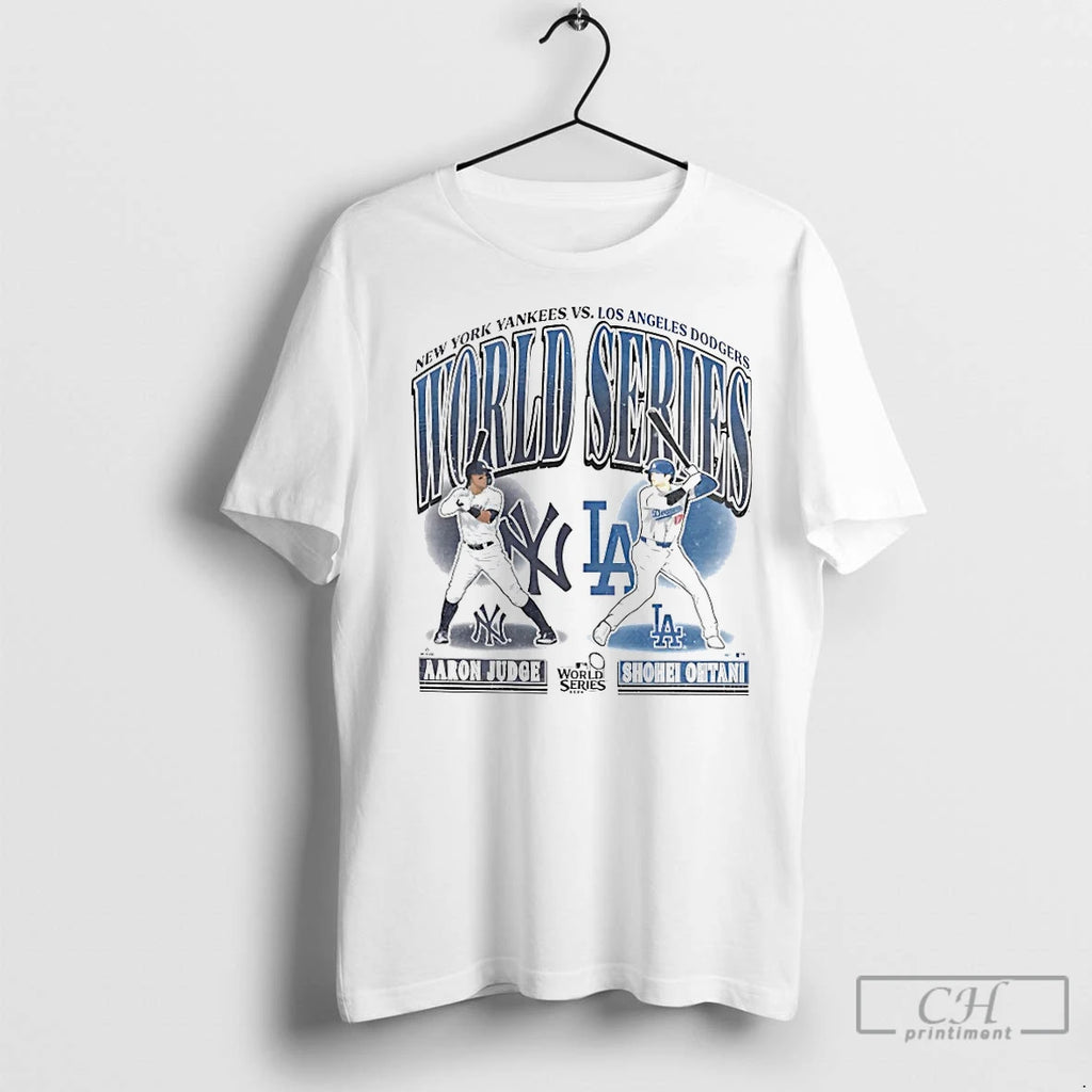 Premium Aaron Judge New York Yankees Vs Shohei Ohtani Los Angeles Dodgers 2024 World Series