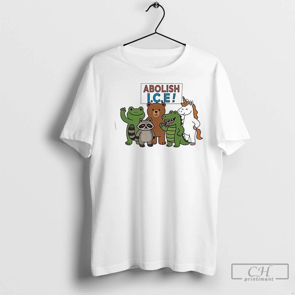 Premium Abolish Ice Frog Unicorn Raccoon Bear Dinosaur Animals
