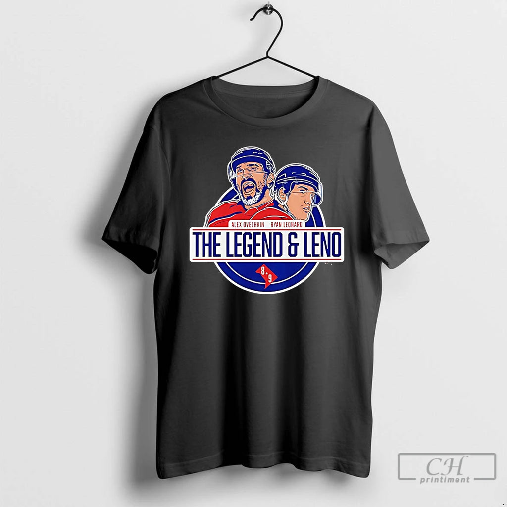 Premium Alex Ovechkin Ryan Leonard The Legend And Leno Washington Capitals