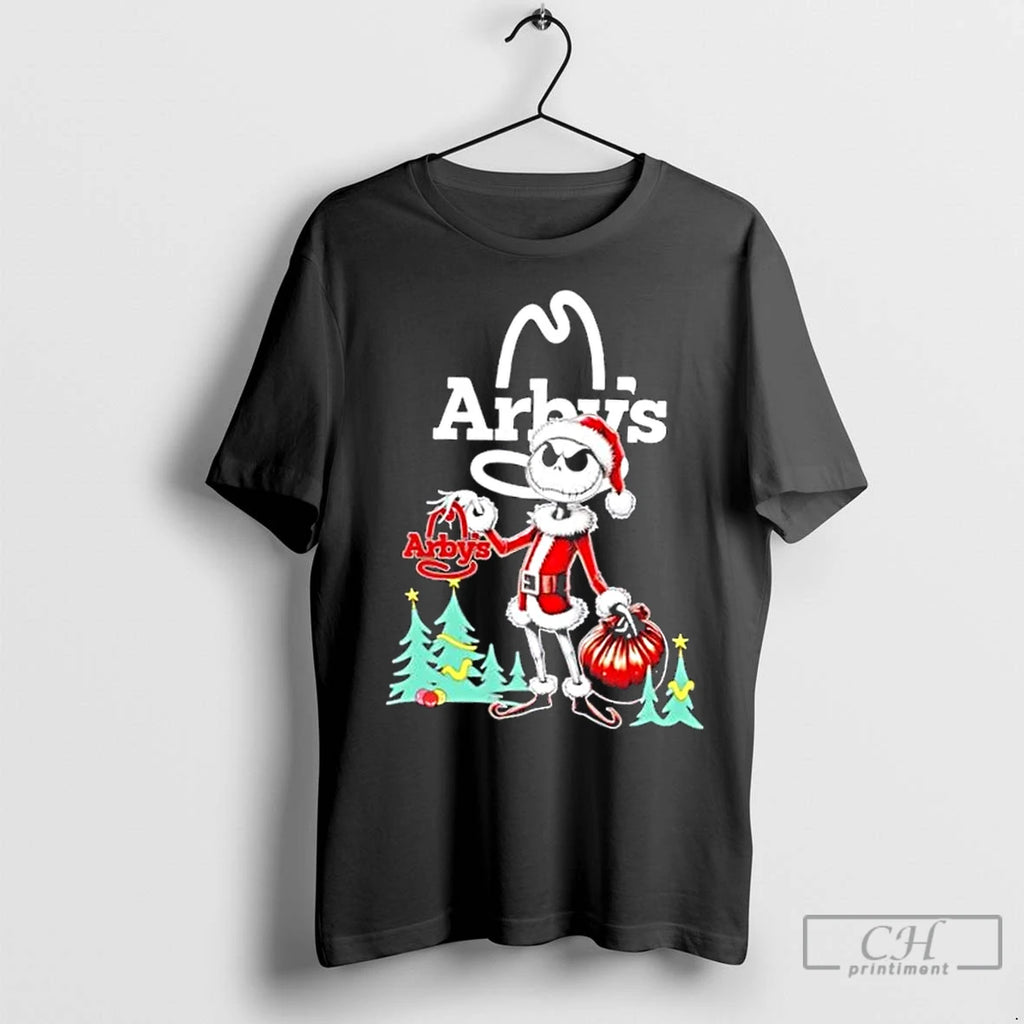 Premium Arbys X Jack Skellington Santa Isnt Real Christmas